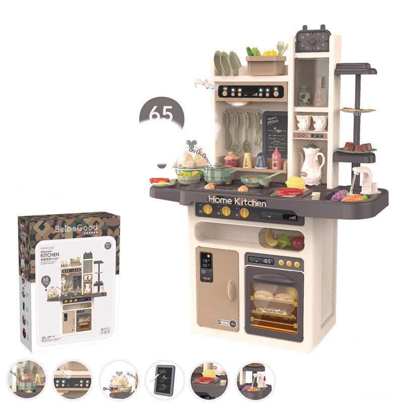 Puzzle Spray Water Cooking Simulation Toy Set