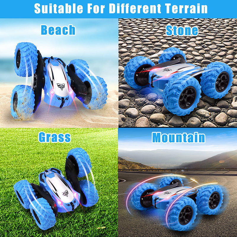 360-degree Double-sided Rotating Four-wheel Drive Drop-resistant Off-road Vehicle Children's Toy