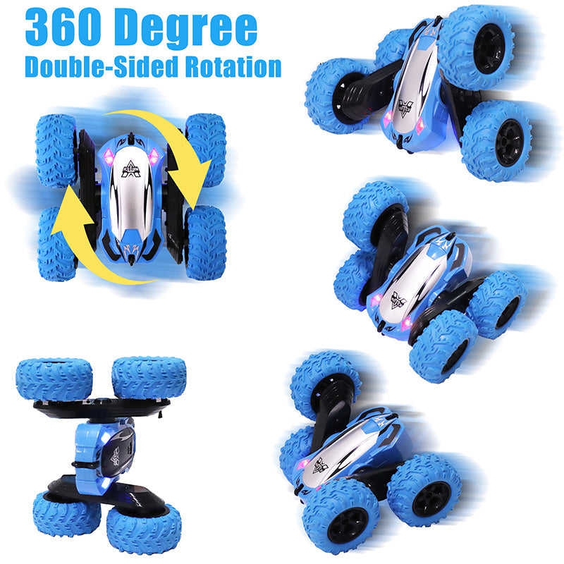 360-degree Double-sided Rotating Four-wheel Drive Drop-resistant Off-road Vehicle Children's Toy
