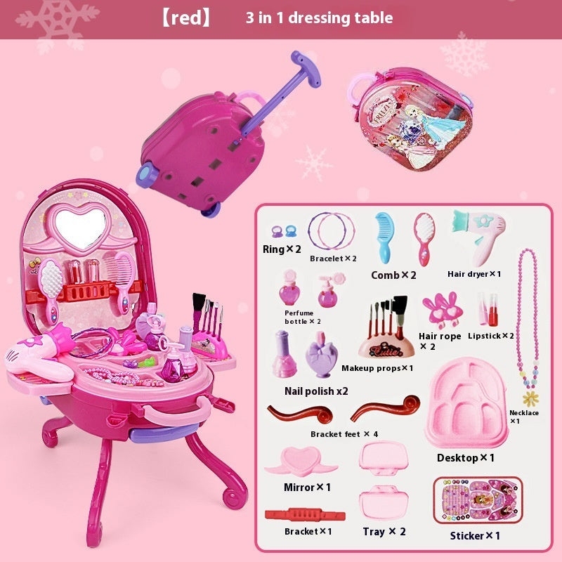 Children's Dresser Luggage Birthday Gift Toy
