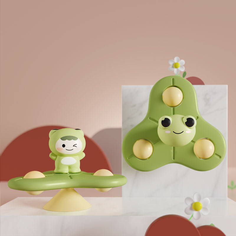 Children's Suction Cup Spinner With Chewable Teether