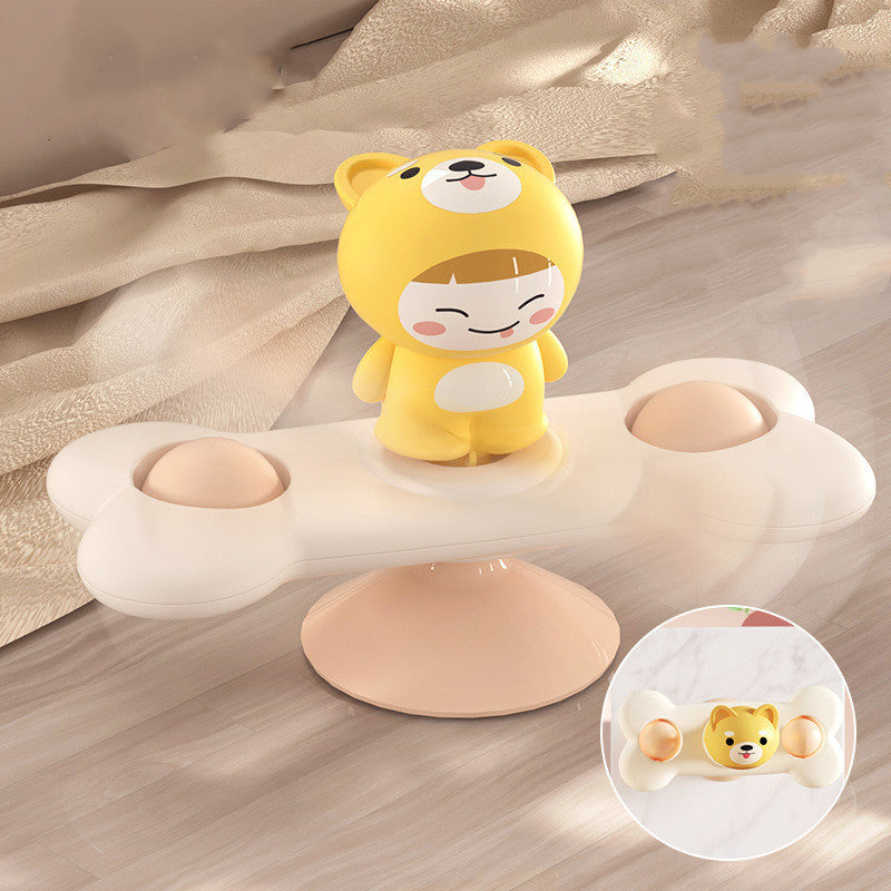 Children's Suction Cup Spinner With Chewable Teether
