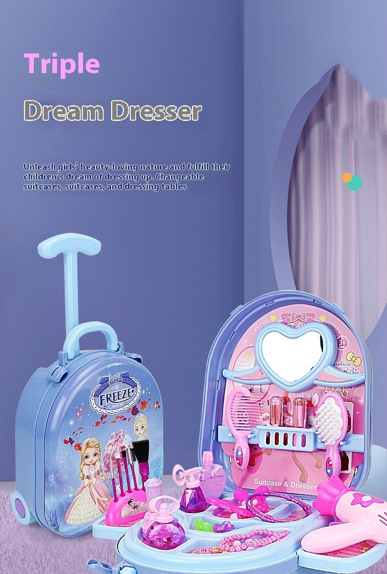 Children's Dresser Luggage Birthday Gift Toy